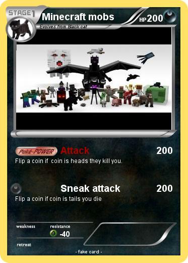 Pokemon Minecraft mobs