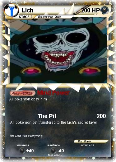 Pokemon Lich