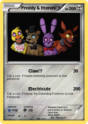Pokemon Freddy & friends!?!