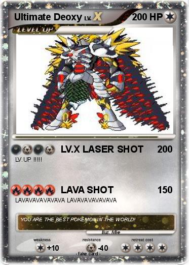 Pokemon Ultimate Deoxy