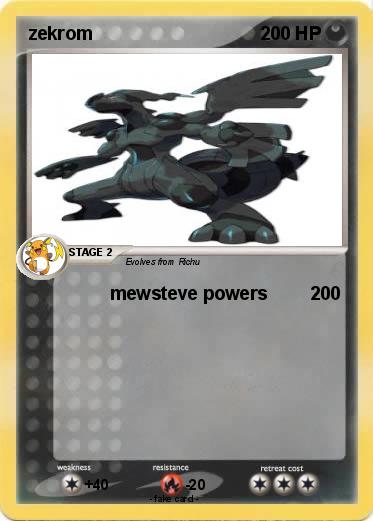 Pokemon zekrom