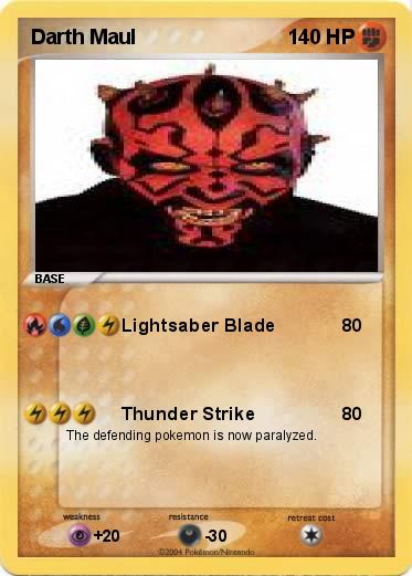 Pokemon Darth Maul