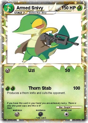 Pokemon Armed Snivy