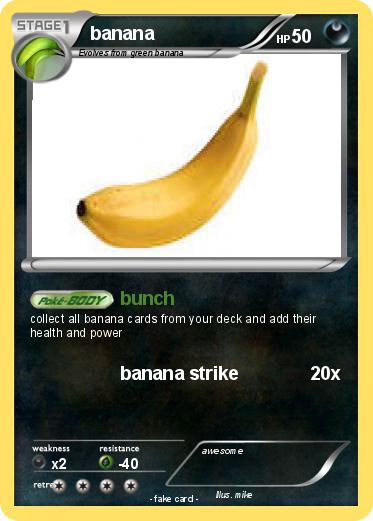Pokemon banana