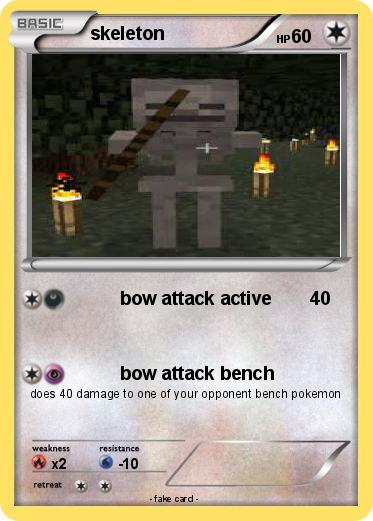 Pokemon skeleton