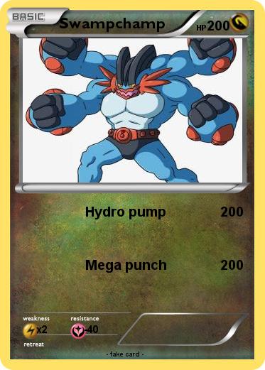 Pokemon Swampchamp