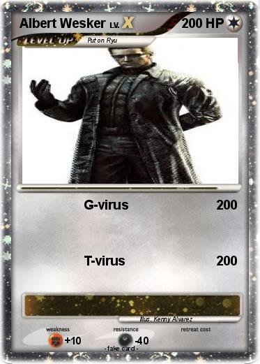 Pokemon Albert Wesker