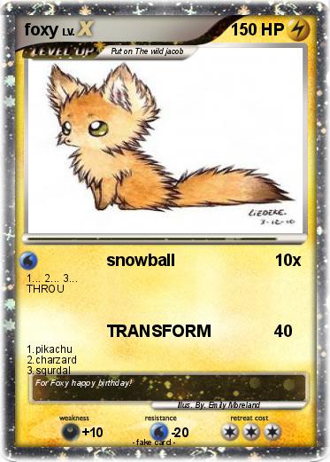 Pokemon foxy