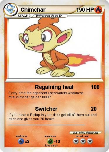 Pokemon Chimchar