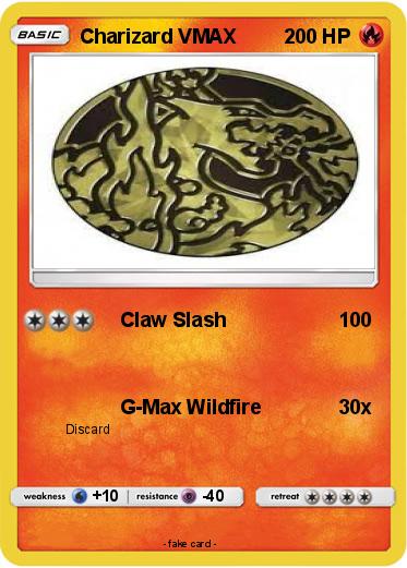 Pokemon Charizard VMAX