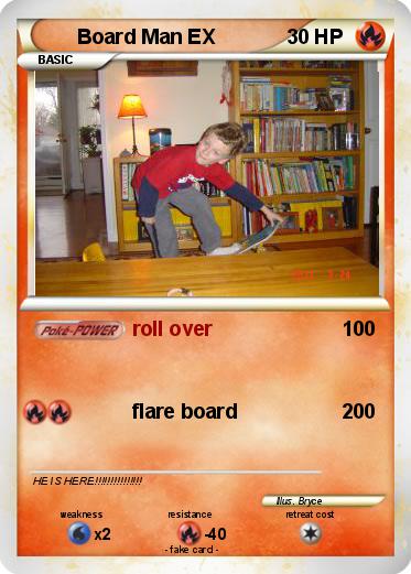 Pokemon Board Man EX