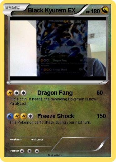Pokemon Black Kyurem EX