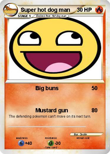 Pokemon Super hot dog man