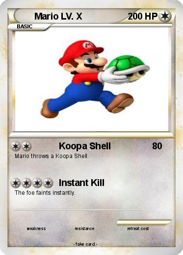Pokemon Mario LV. X