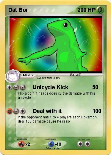 Pokemon Dat Boi Pokemon Dat Boi