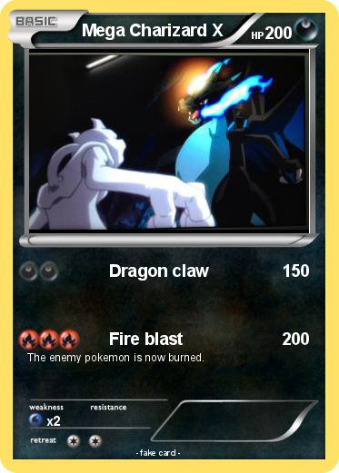 Pokemon Mega Charizard X