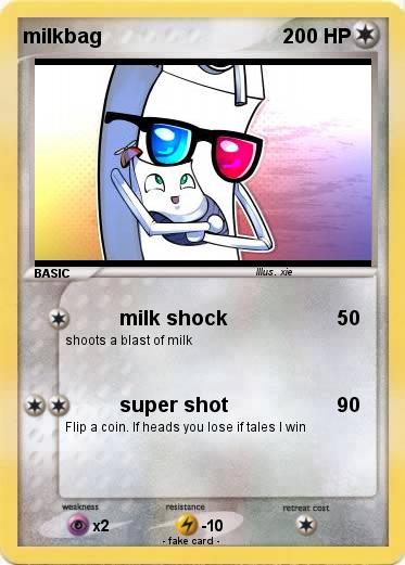 Pokemon milkbag
