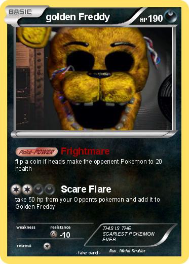 Pokemon golden Freddy