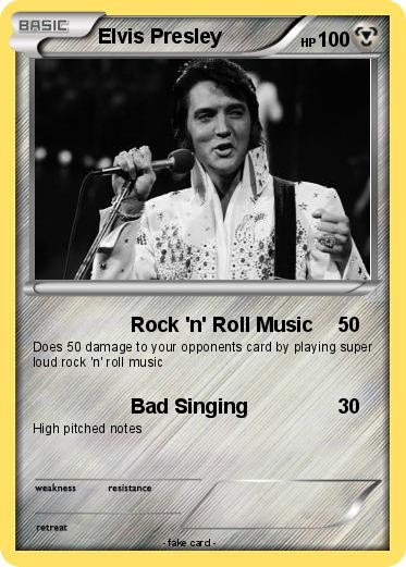 Pokemon Elvis Presley