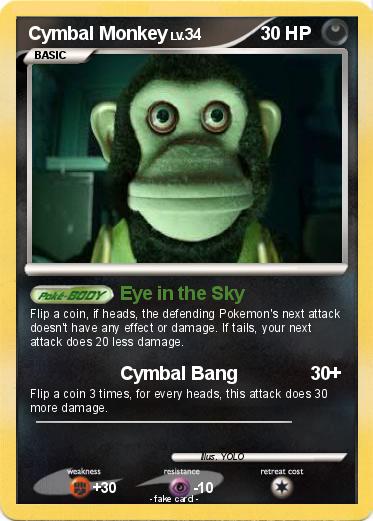 Pokemon Cymbal Monkey