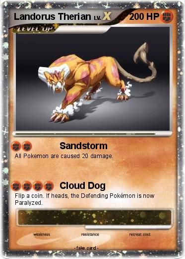 Pokemon Landorus Therian