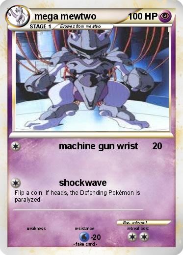 Pokemon mega mewtwo