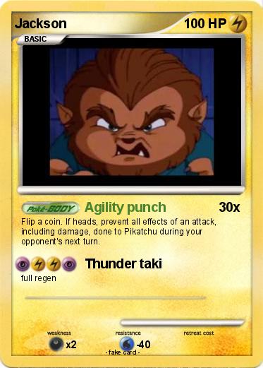 Pokemon Jackson