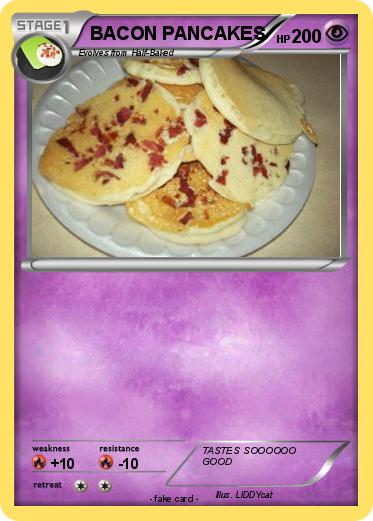 Pokemon BACON PANCAKES