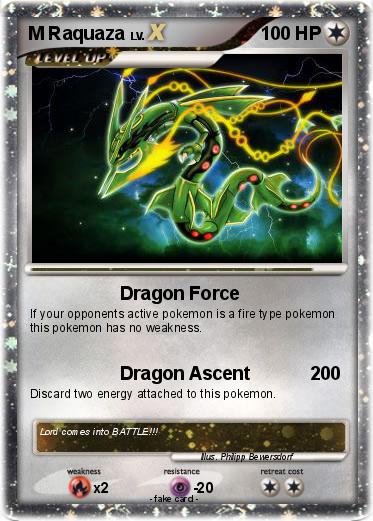 Pokemon M Raquaza