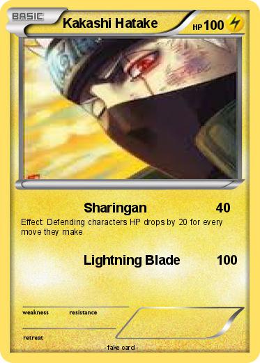 Pokemon Kakashi Hatake
