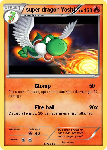 Pokemon super dragon Yoshi