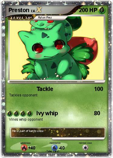 Pokemon Preston