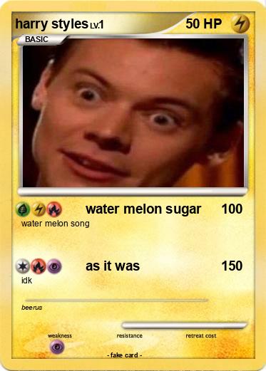 Pokemon harry styles