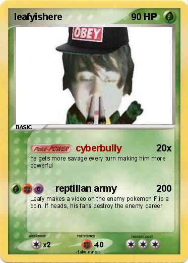 Pokemon leafyishere