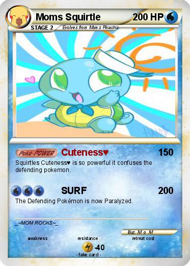 Pokemon Moms Squirtle