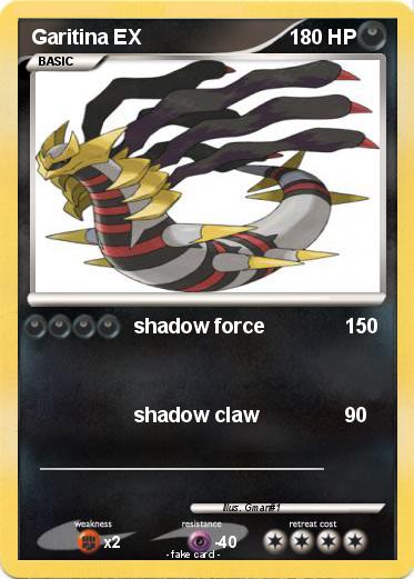 Pokemon Garitina EX