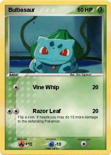 Pokemon Bulbasaur