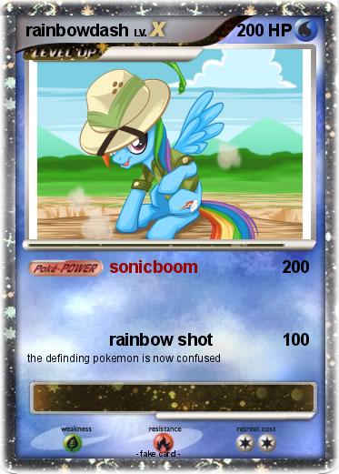 Pokemon rainbowdash