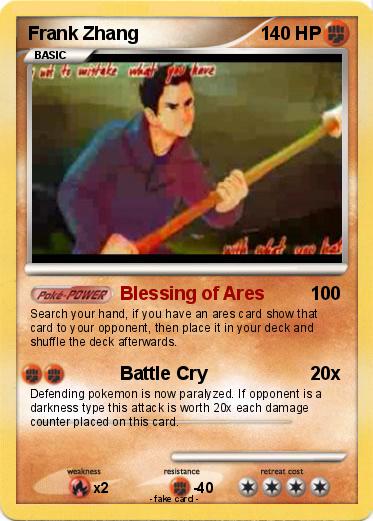 Pokemon Frank Zhang