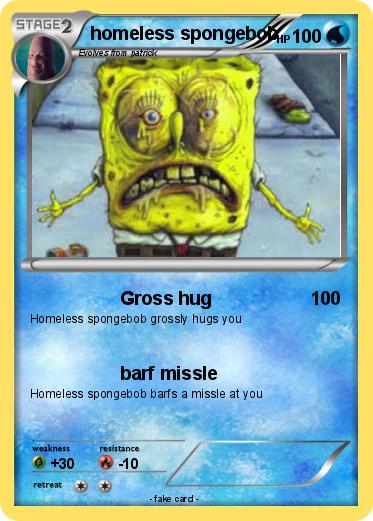 Pokemon homeless spongebob