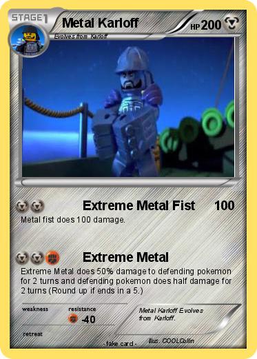 Pokemon Metal Karloff