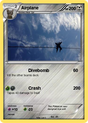 Pokemon Airplane
