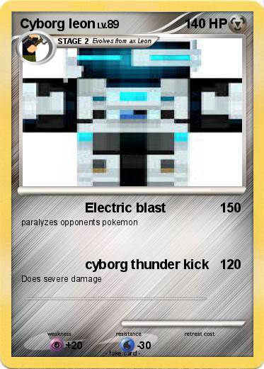 Pokemon Cyborg leon