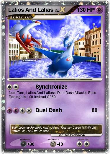 Pokemon Latios And Latias
