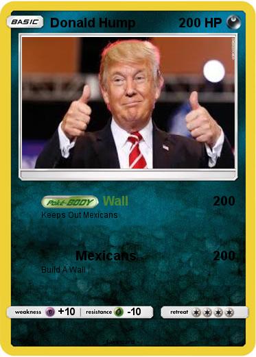 Pokemon Donald Hump