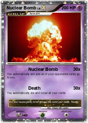 Pokemon Nuclear Bomb