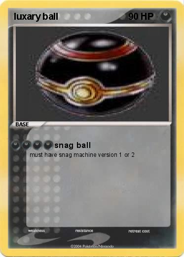 Pokemon luxary ball 