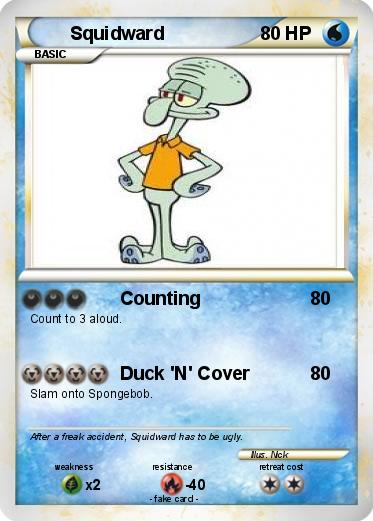 Pokemon Squidward