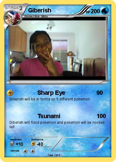 Pokemon Giberish