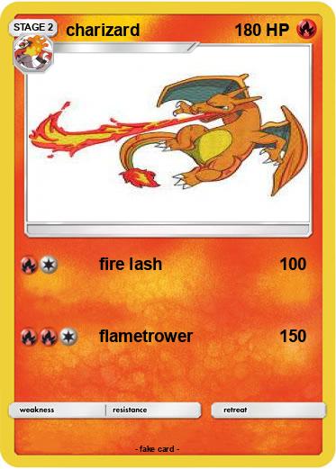 Pokemon charizard